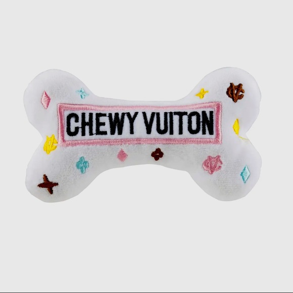 Chewy Vuiton Squeaker Dog Toy (Mini/Small, Medium, Large) - Picture 2 of 3